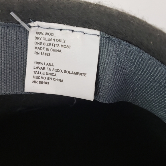 Capelli New York gray wool riding cap with chain strap new with tag - Picture 7 of 7